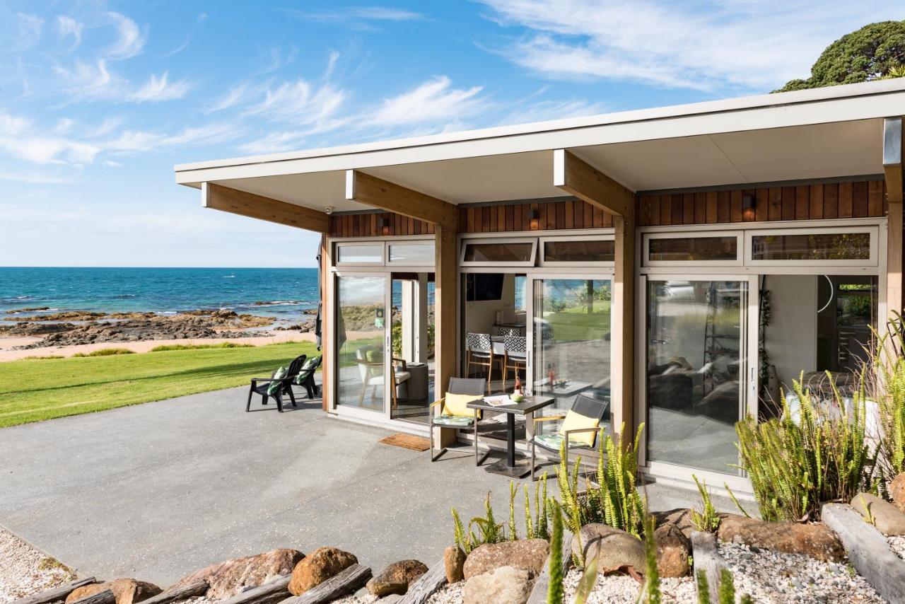 Golden Sand Beachfront, Cable Bay Stays, Cable Bay, Northland Coopers Beach Exterior foto