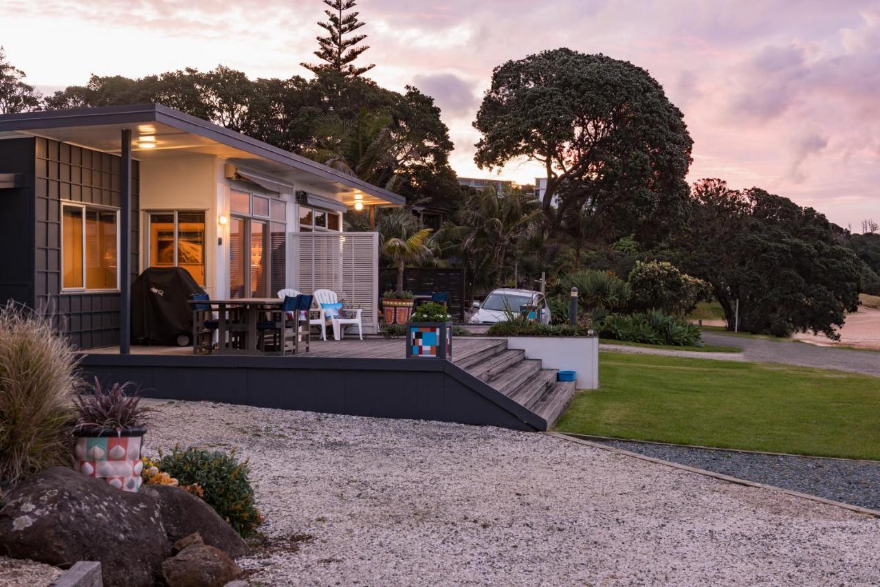 Golden Sand Beachfront, Cable Bay Stays, Cable Bay, Northland Coopers Beach Exterior foto